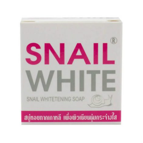 snail white whitening soap 75g whitening soap naturally white formula