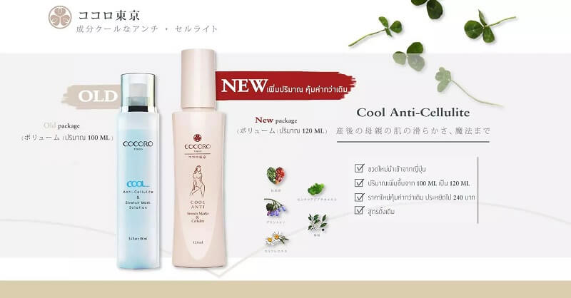 Cocoro Cool Anti Stretch Marks and Cellulite