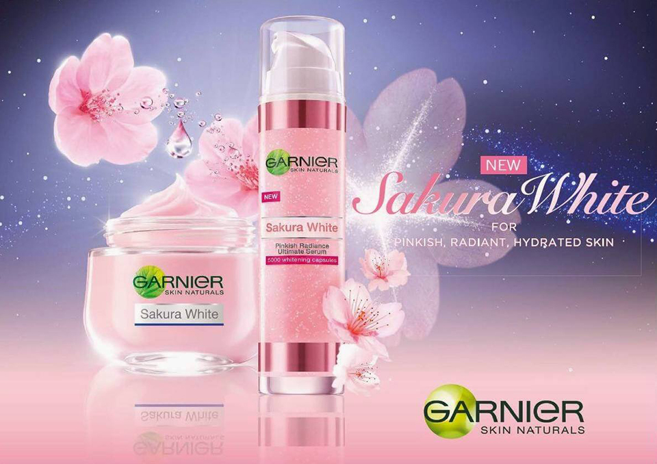 Garnier Sakura White Pinkish
