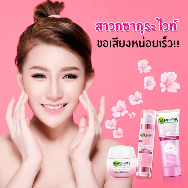 Garnier Sakura White Pinkish