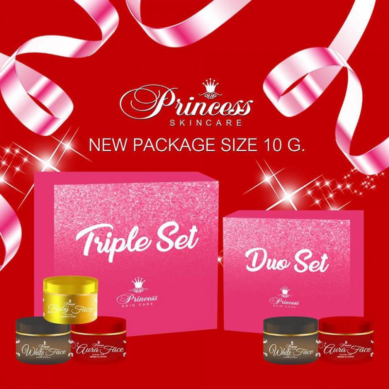 Princess White Skincare Triple Set