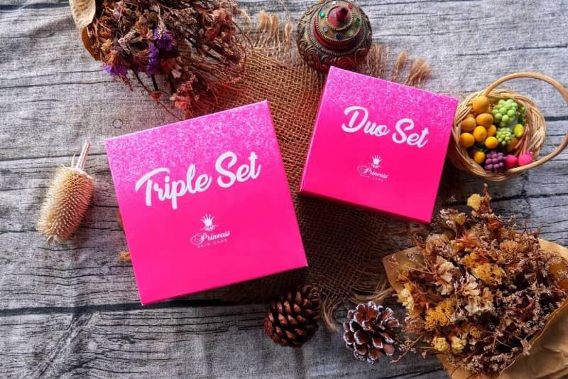 Princess White Skincare Triple Set