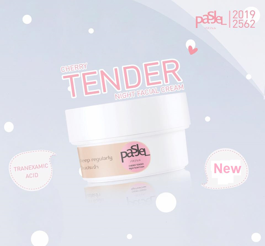Pasjel Cherry Tender Night Facial Cream
