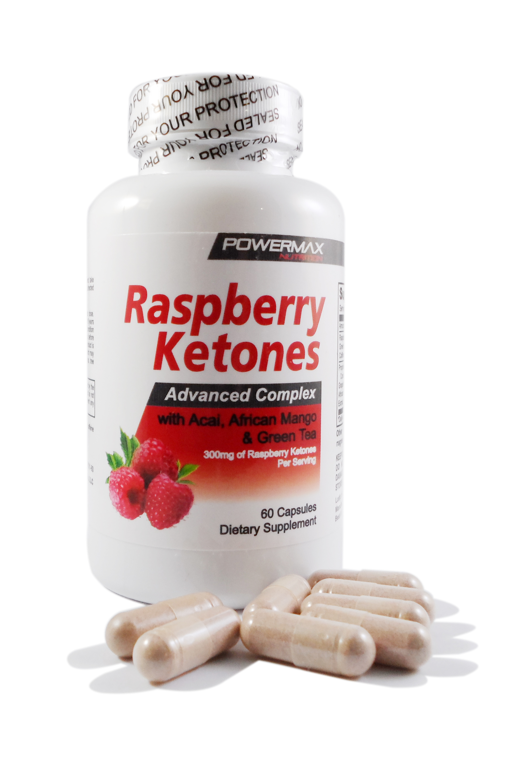 Powermax Nutrition Raspberry Ketones 60 Capsules1