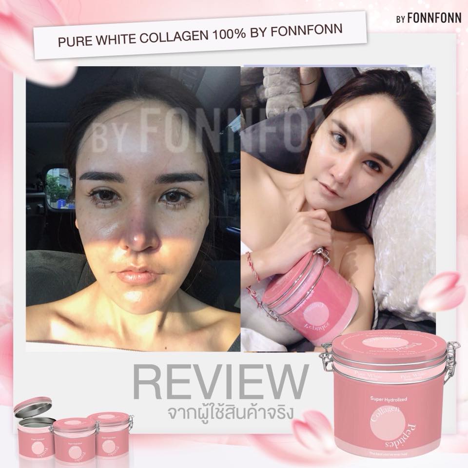 Pure white collagen by fonnfonn