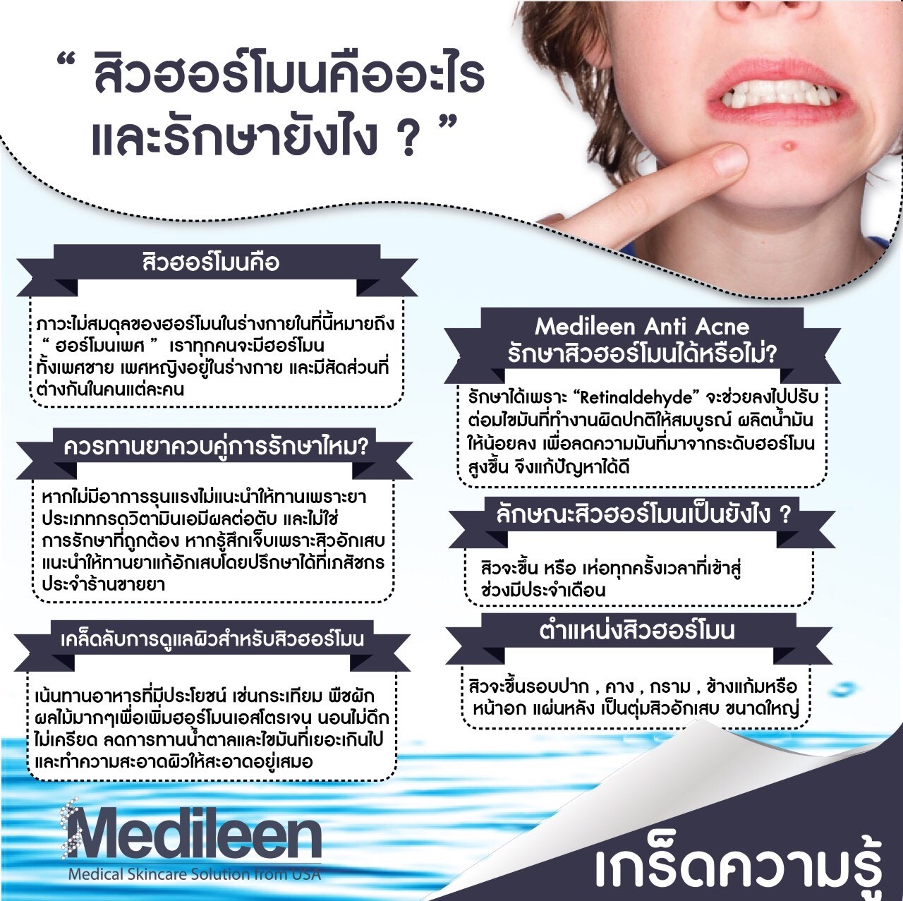 Medileen anti acne serum8