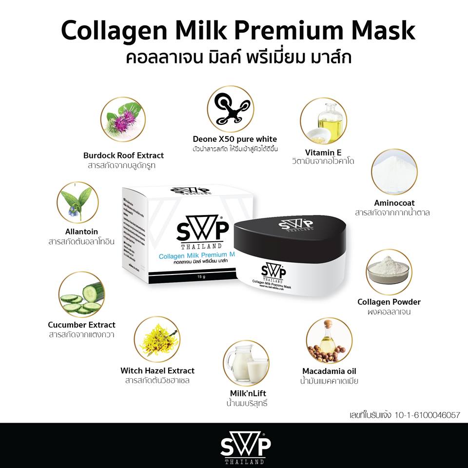 SWP Collagen Milk Premium Mask