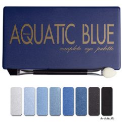 Mistine Aquatic Blue Complete Eye Palette 8 Colors