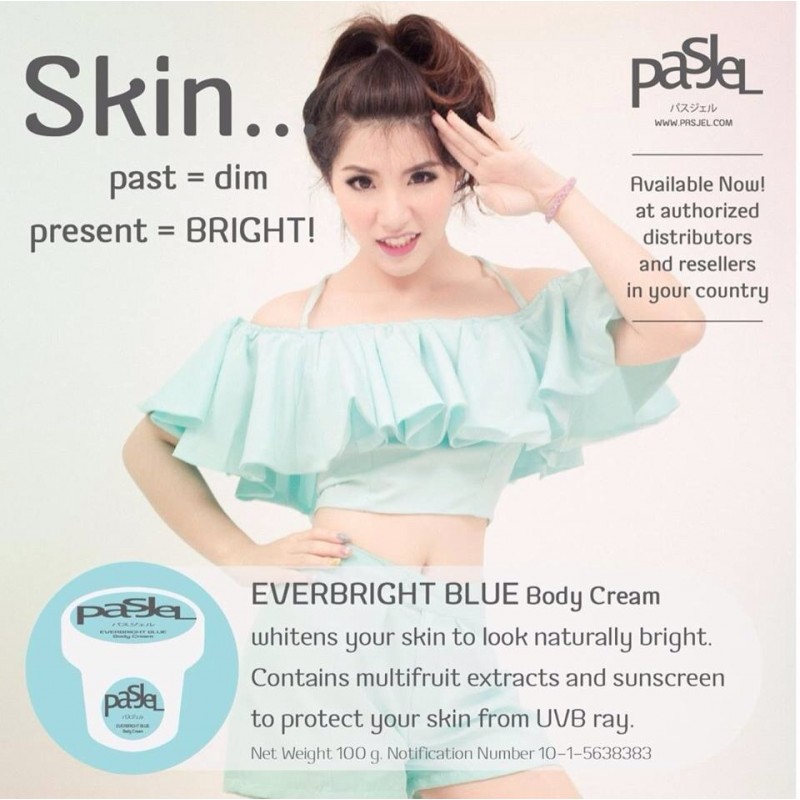 Pasjel Everbright Blue Body Cream1
