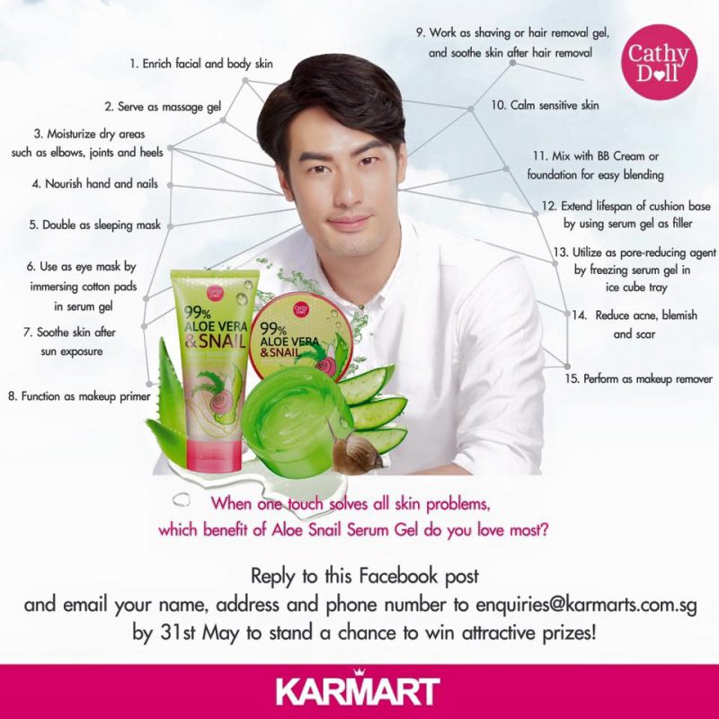 Aloe vera & Snail Serum