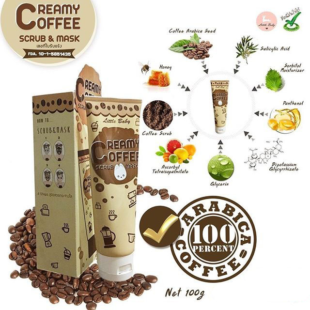 baby coffee scrub mask 100g thailand best selling products shopping baby coffee scrub mask 100g thailand best selling products shopping