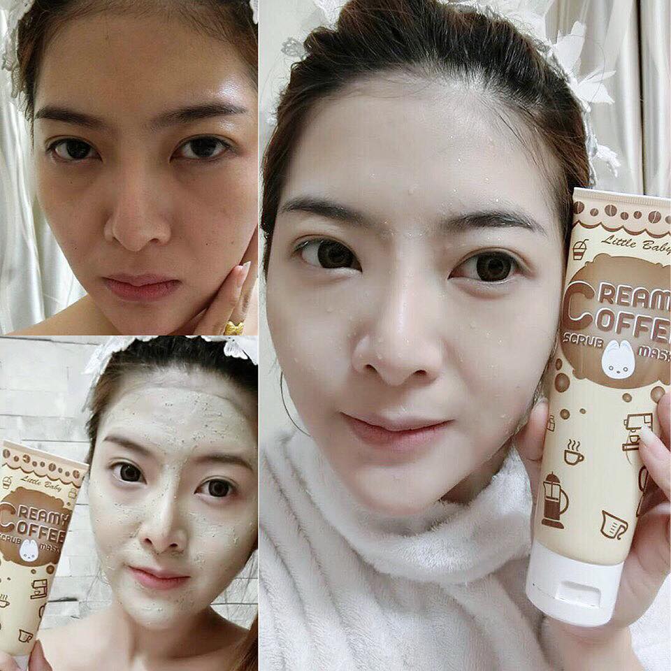 Little Baby Creamy Coffee Scrub & Mask9