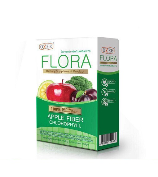 OZEE FLORA Apple Fiber Chlorophyll
