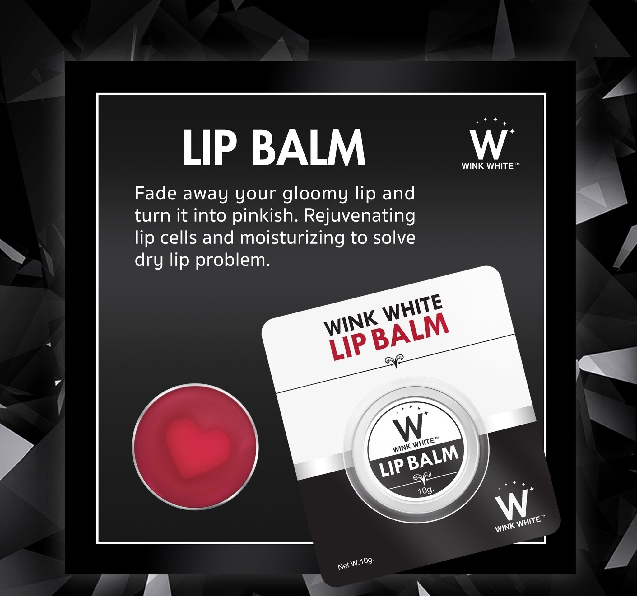 WINK WHITE LIP BALM