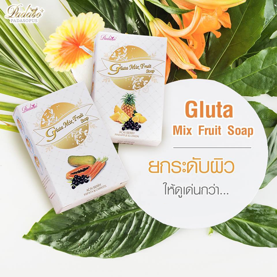 Gluta Mix Fruit Soap Thailand Best Selling Products Online shopping