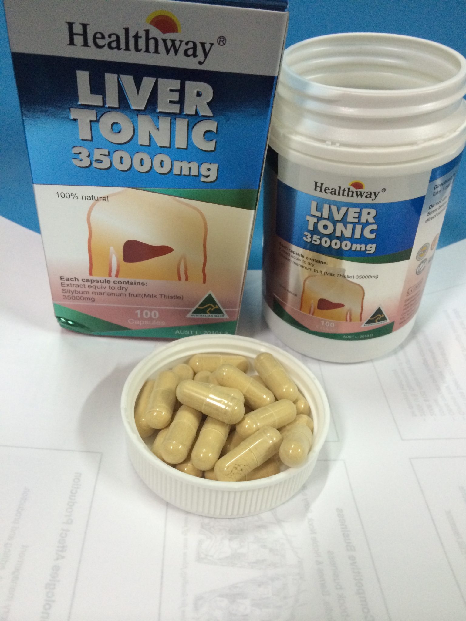 Healthway Liver Tonic 35,000 mg. Thailand Best Selling Products