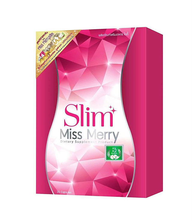 Slim Miss Merry Dietary Supplement Product.