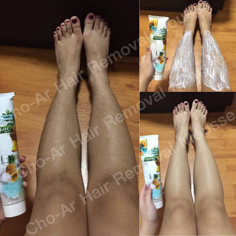 Cho-Ar Hair Removal White Mask