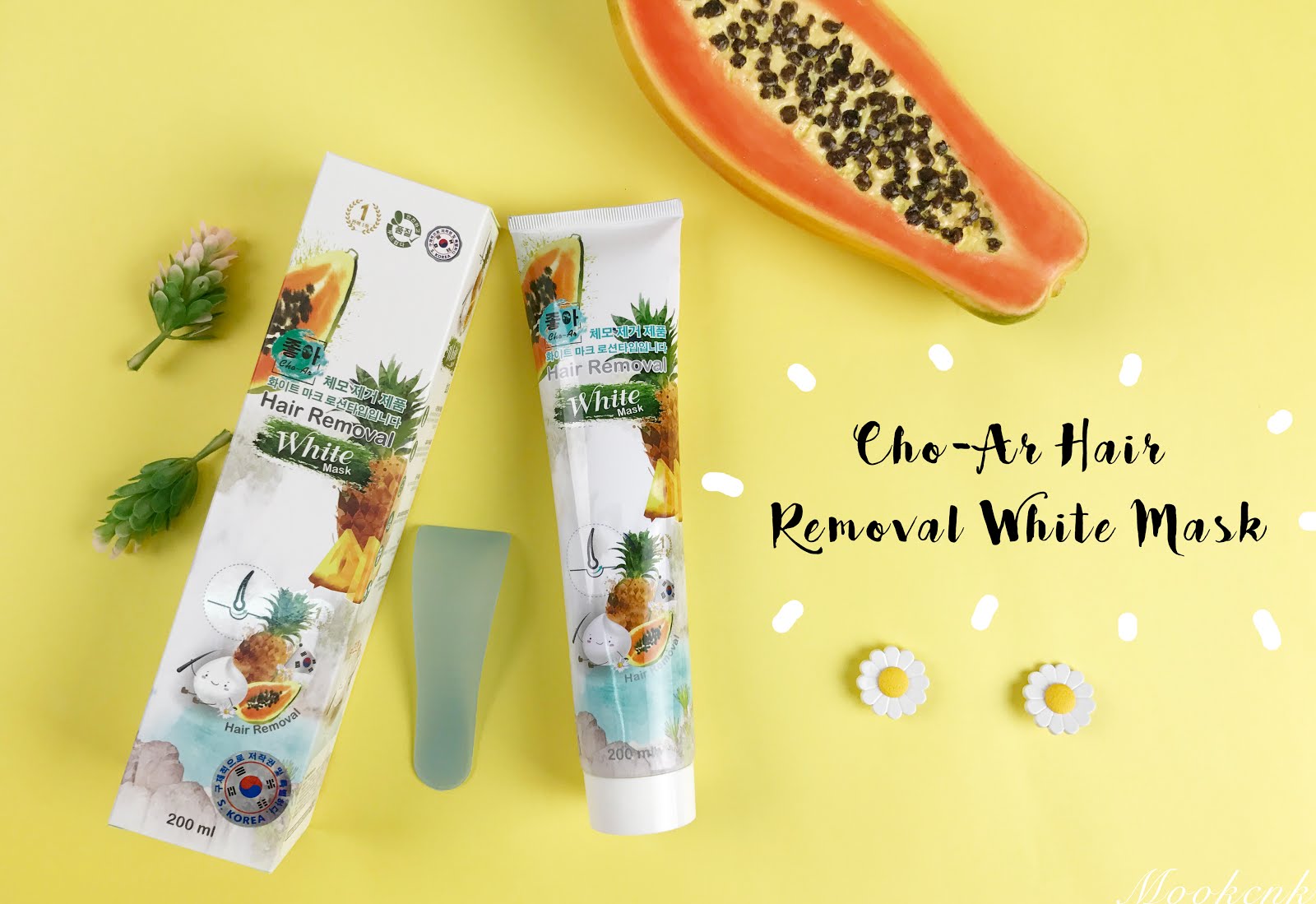 Cho-Ar Hair Removal White Mask