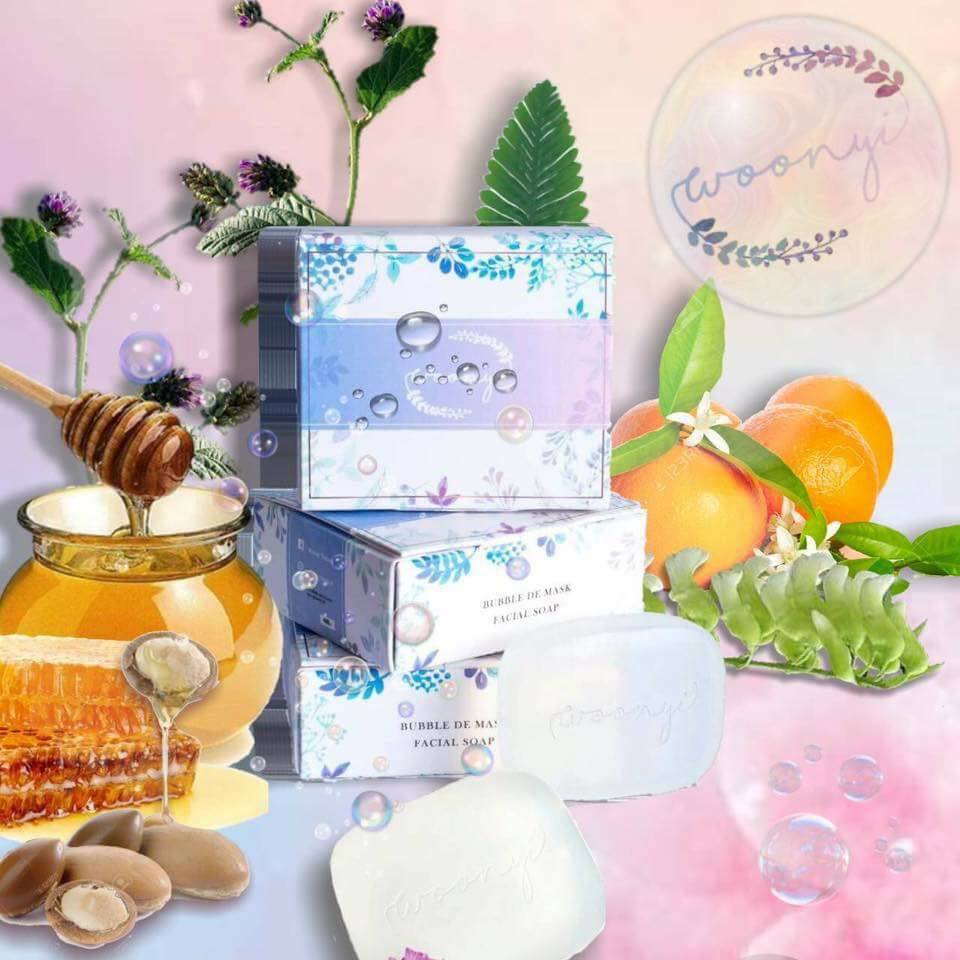 Woonyi Bubble de Mask Facial Soap