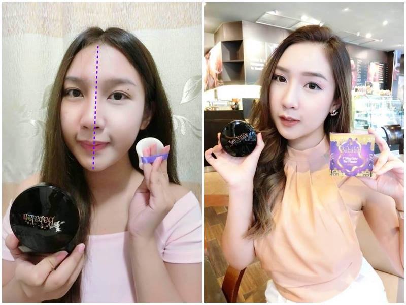 BABALAH UV 2 Way Cake Magic Bee Powder