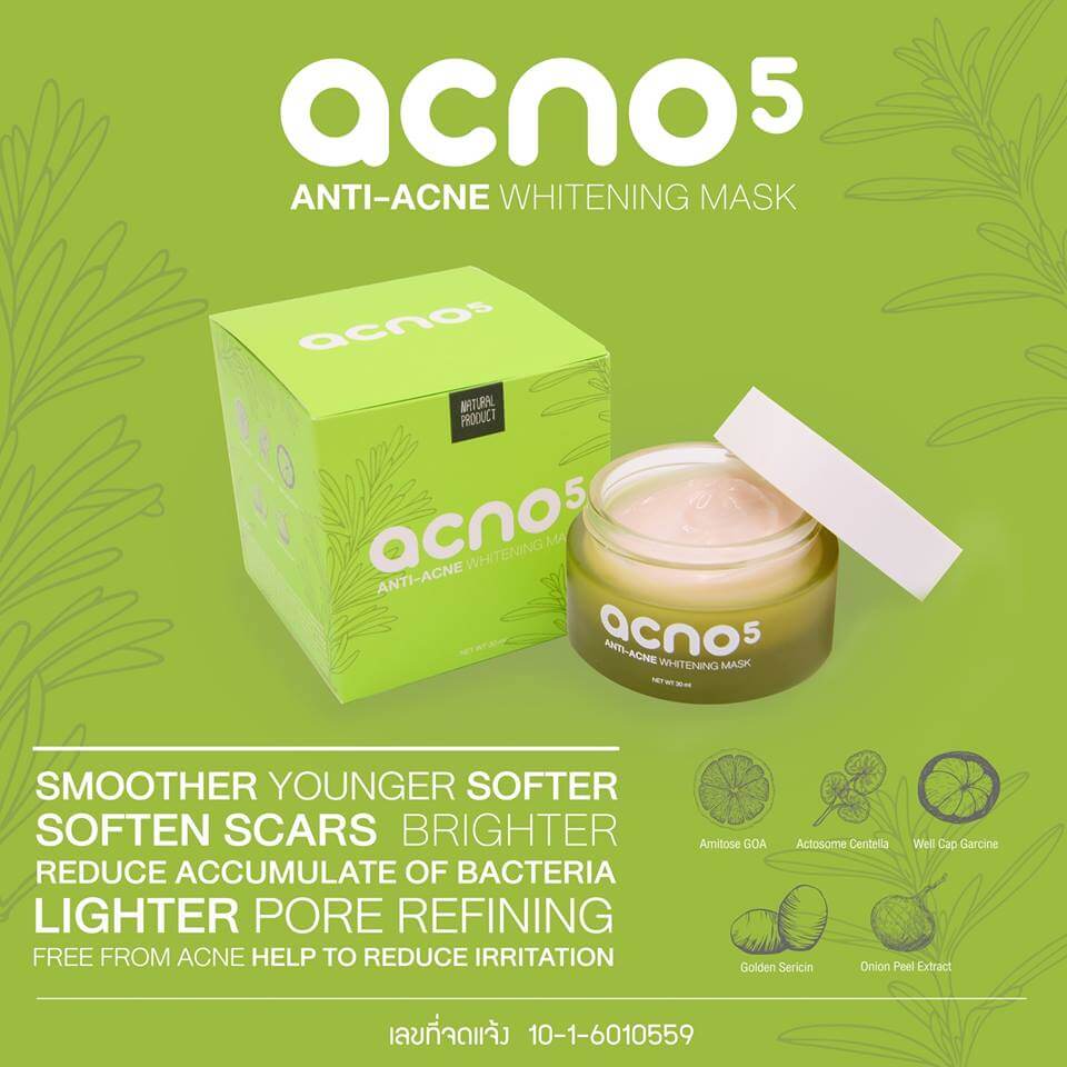 Acno5 Anti-Acne Whitening Mask