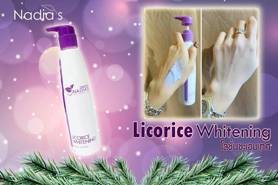 LICORICE Whitening BODY LOTION by NADIA'S