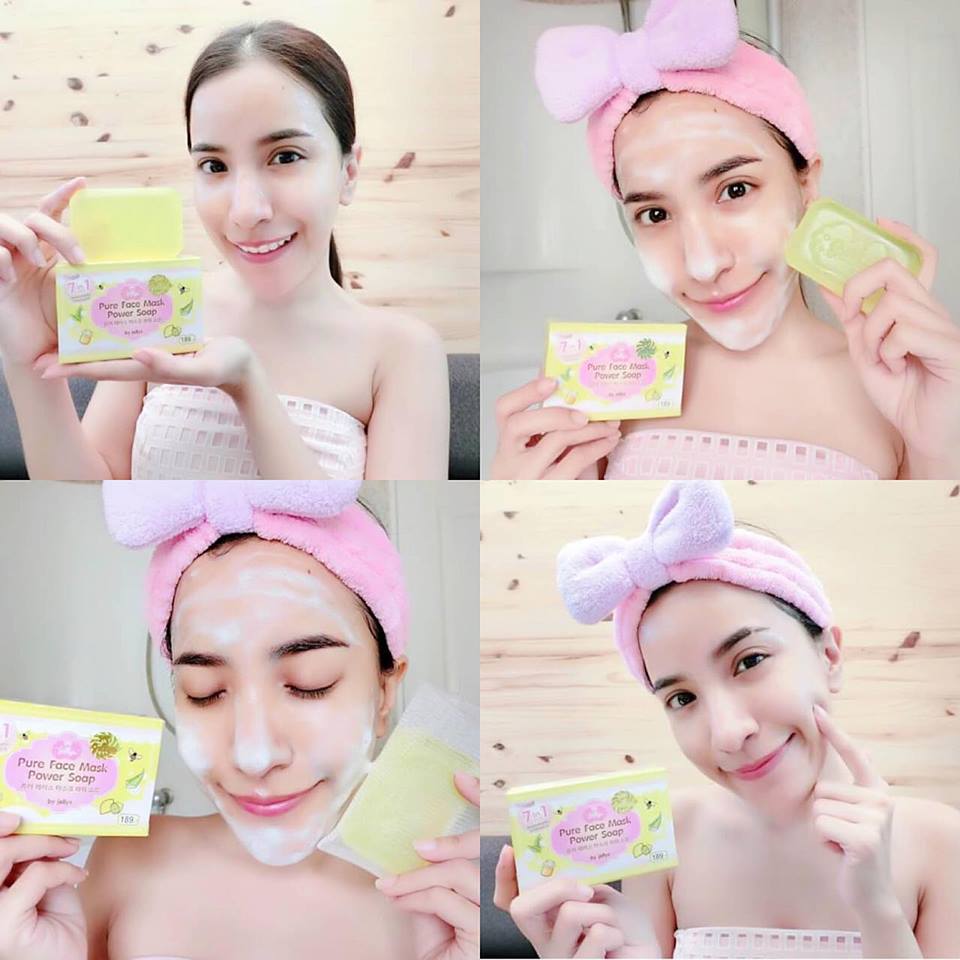 Pure Face Mask Pure Face Mask Power Soap by Jellys – Thailand Best Selling Products ...