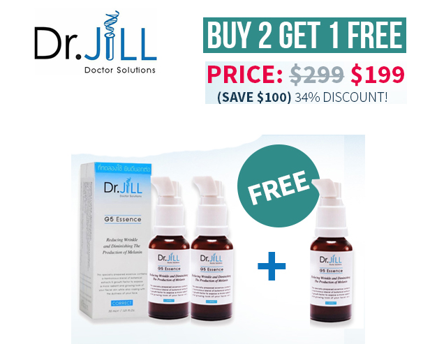 Dr.JiLL Advanced Serum (Formerly G5 Essence Plus) Anti Aging Serum - 30ml  pack 2