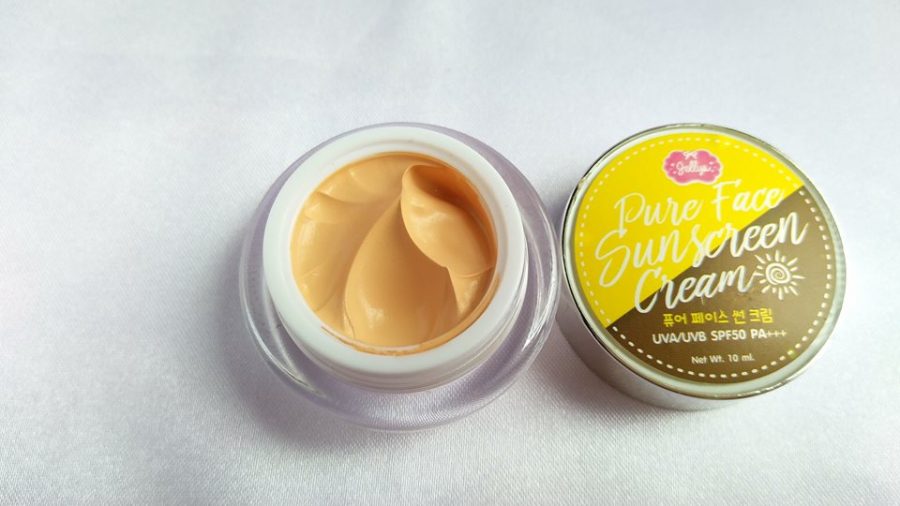 Pure Face Sunscreen Cream by Jellys Thailand Best Selling Beauty