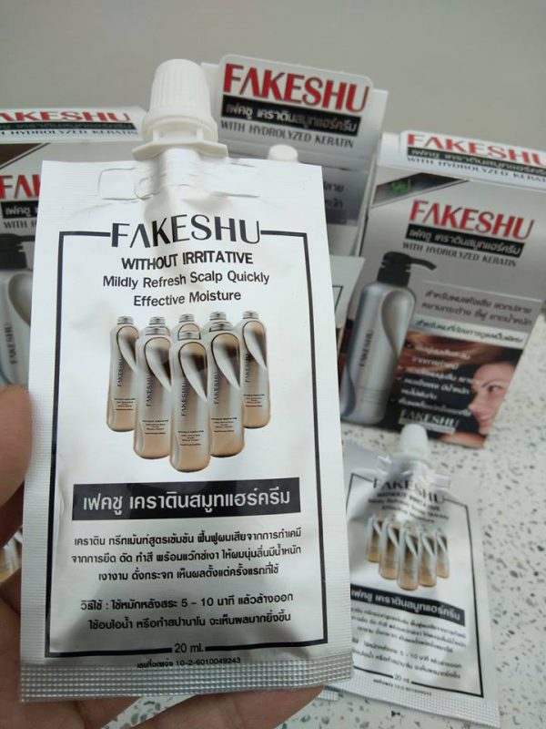 Fakeshu Keratin Smooth Hair Cream