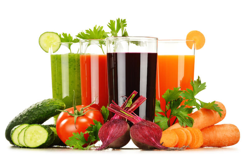 Vegetable Juice Fat Burning Drinks