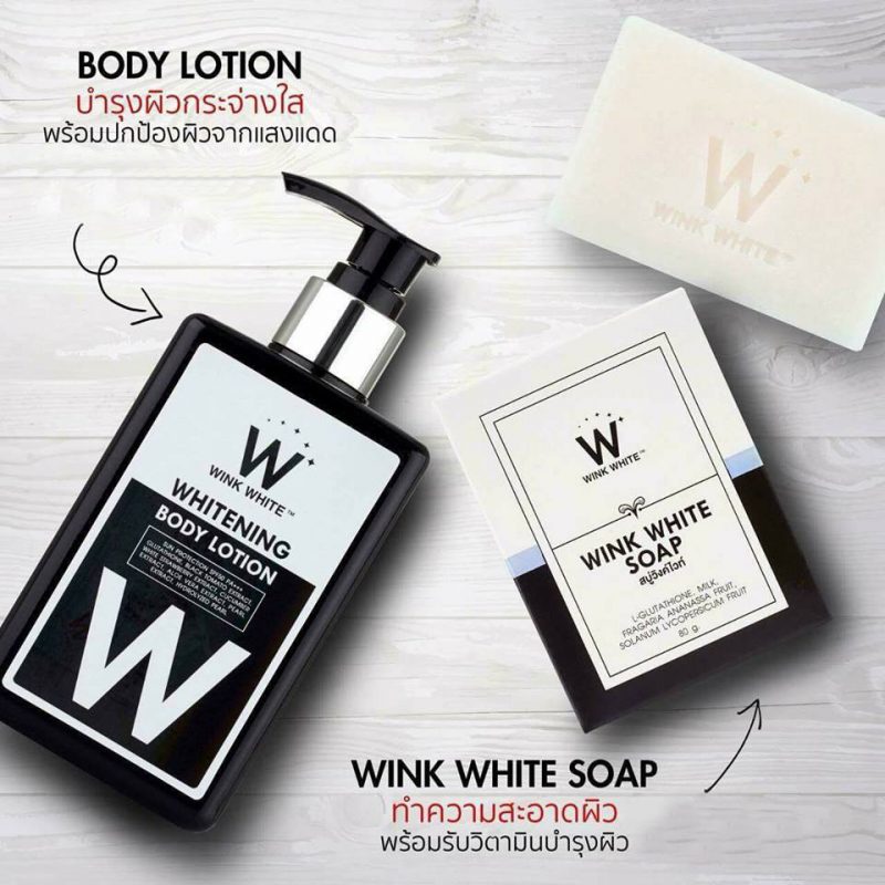 Wink White Soap