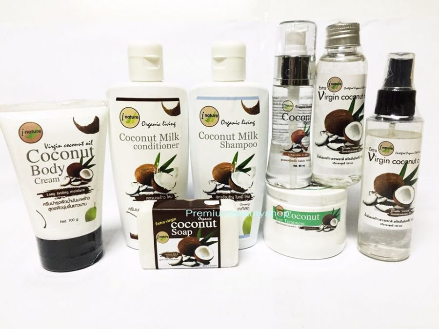 i nature Coconut Body Cream Long Lasting Moisture Thailand Best