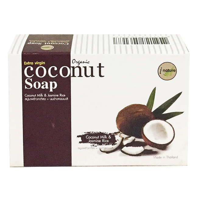 i nature Coconut Milk Soap & Jasmine Rice