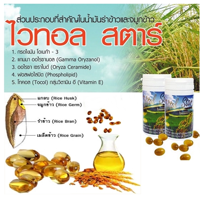 Vital Star Rice Bran and Germ Oil