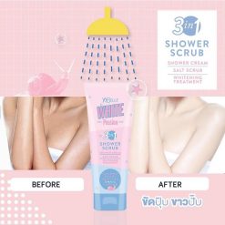 Yobelle White Passion Shower Scrub