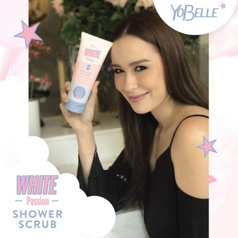 Yobelle White Passion Shower Scrub
