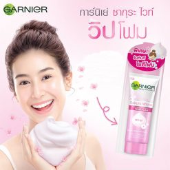 Garnier Sakura White Pinkish & Poreless Whip Foam