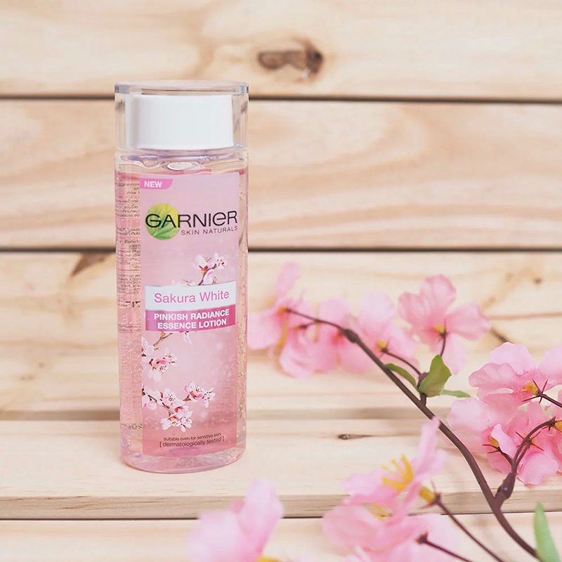 garnier sakura lotion