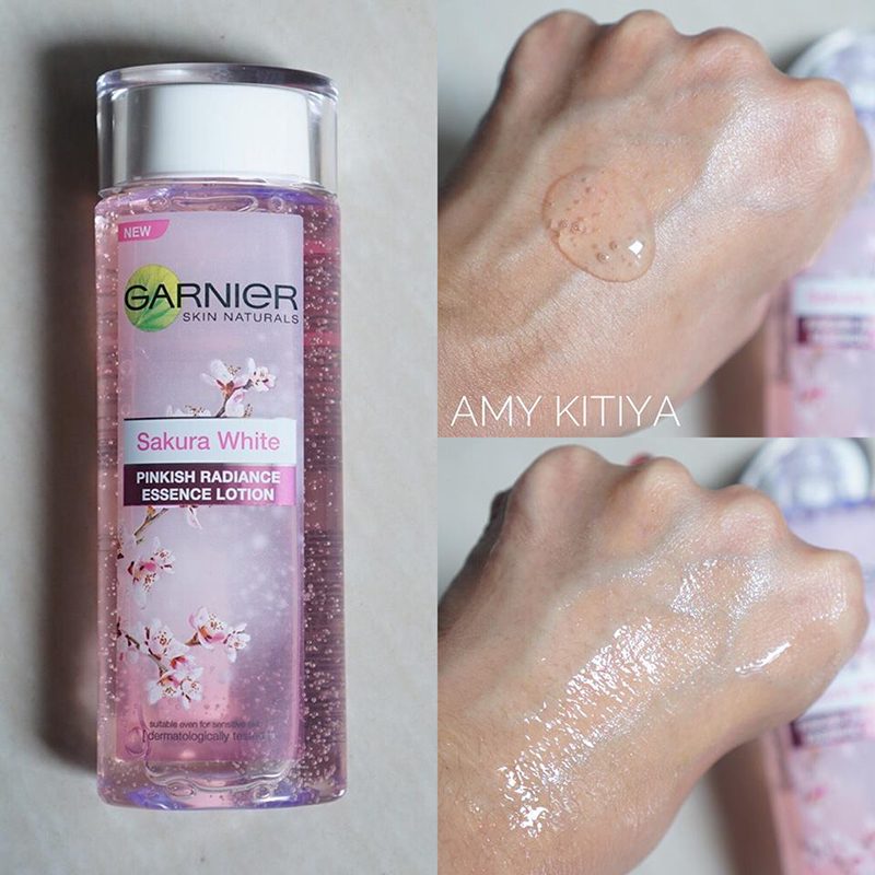 Garnier Sakura White Pinkish Radiance Essence Lotion Thailand Best Selling Products Online Shopping Worldwide Shipping