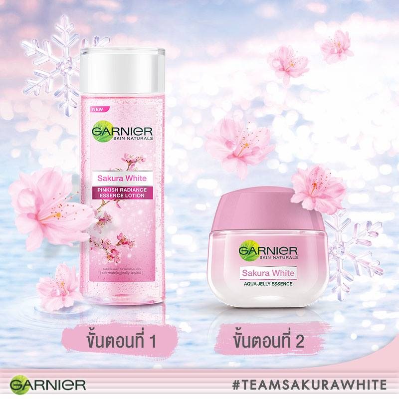 Garnier Sakura White Pinkish Radiance Essence Lotion