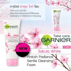 Garnier Sakura White Pinkish Radiance Foam