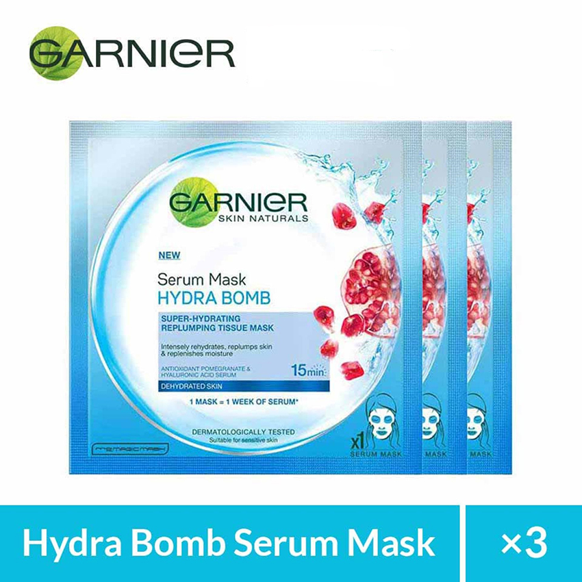 Garnier skin naturals serum mask hydra bomb