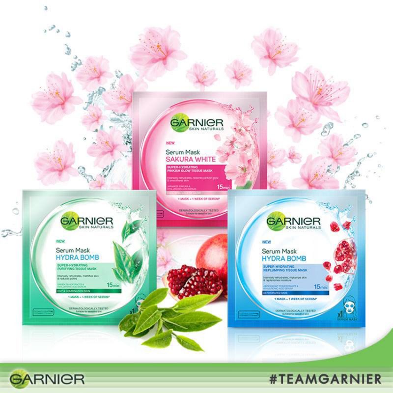 Garnier Serum Mask Hydra Bomb Replumping