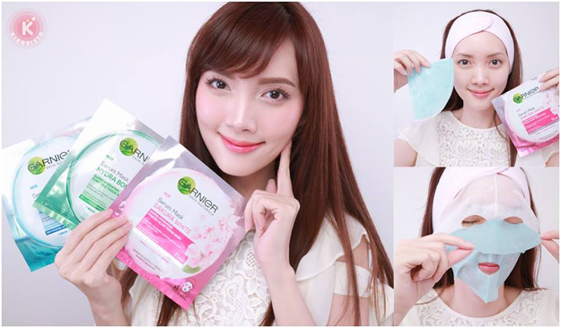 Garnier Skin Naturals Serum Mask Sakura White