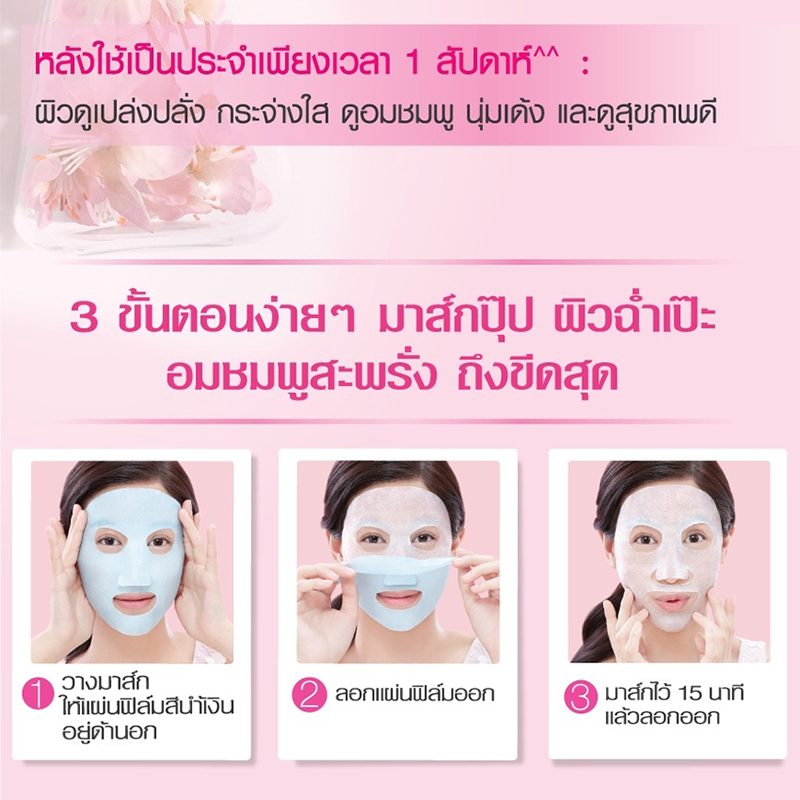 Garnier Skin Naturals Serum Mask Sakura White