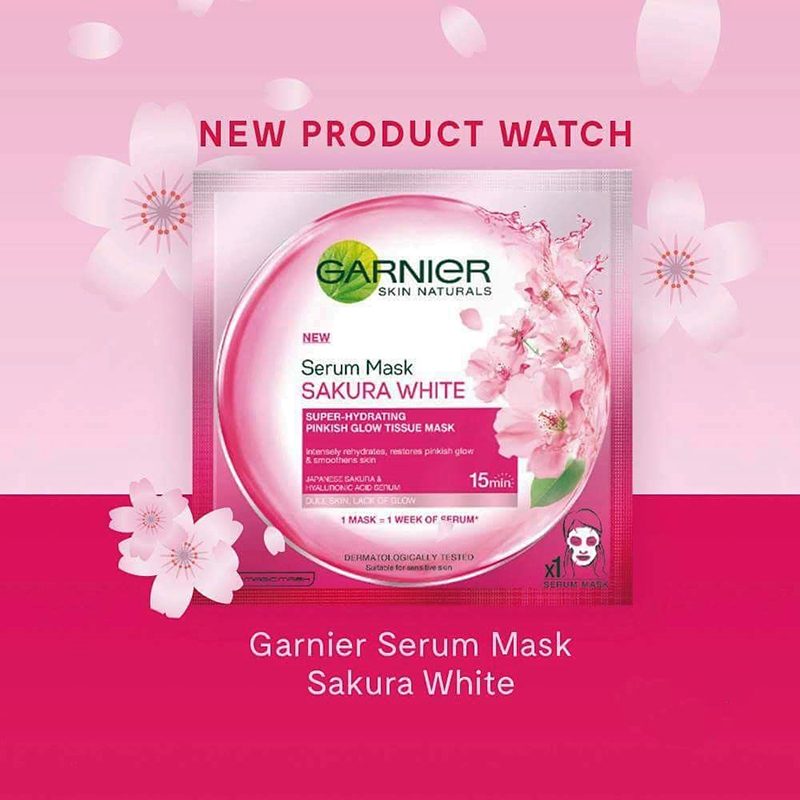 Garnier Skin Naturals Serum Mask Sakura White