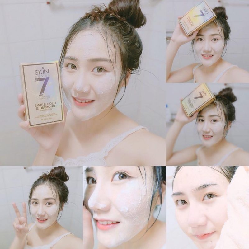 Skin 7 Swiss Gold & Diamond Beauty Soap