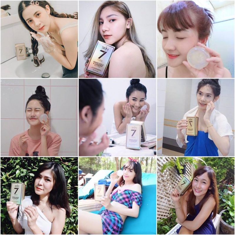 Skin 7 Swiss Gold & Diamond Beauty Soap